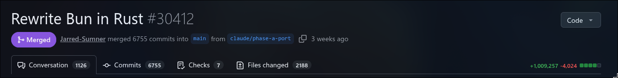 Bun test output showing a passing review-agent result